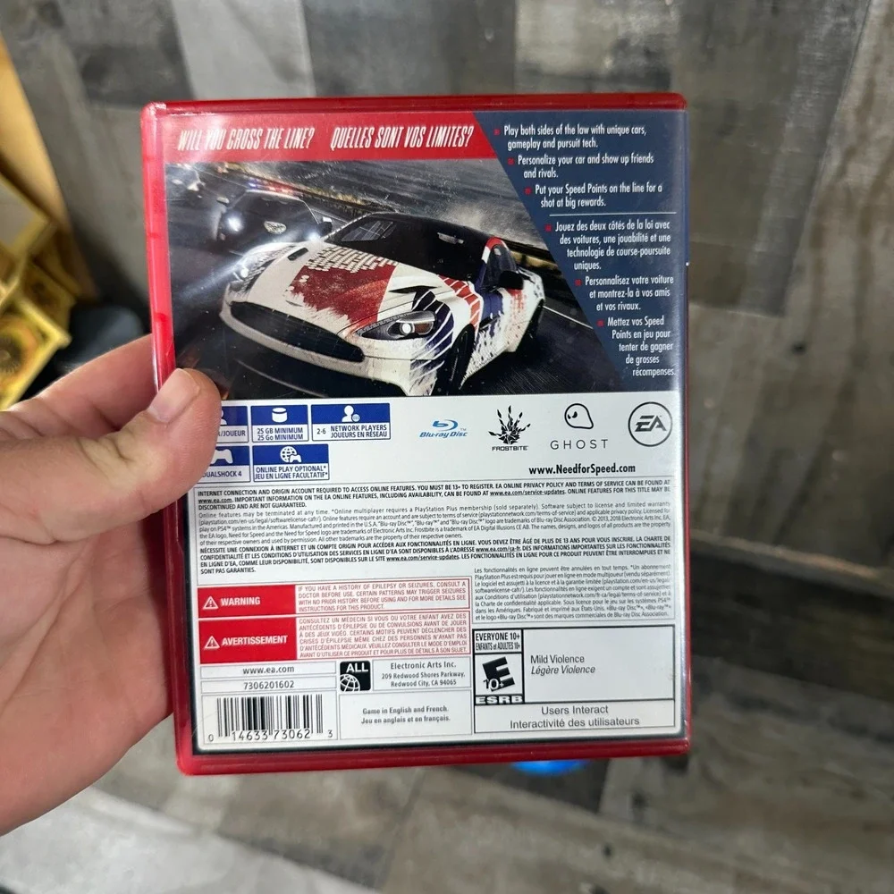 Need For Speed:‎ Rivals  (PS4) PLAYSTATION 4 HITS